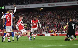 Emile Smith Rowe Scores Arsenal's Second Goal in Carabao Cup Victory over AFC Wimbledon