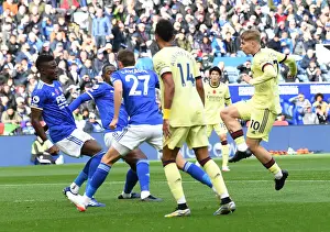 Emile Smith Rowe Scores Arsenal's Second Goal: Leicester City vs Arsenal, Premier League 2021-22 - The King Power Stadium Thriller