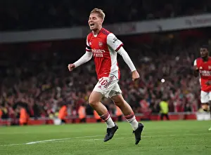 Arsenal V AFC Wimbledon 2021-22 Prints: Emile Smith Rowe Scores Brace: Arsenal Cruise Past AFC Wimbledon in Carabao Cup