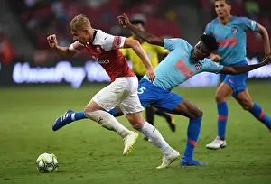 Arsenal V Atletico Madrid 2018-19 Prints: Emile Smith Rowe Scores Thrilling Goal Against Thomas Partey: Arsenal's Upset Victory vs Atletico Madrid