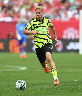 Emile Smith Rowe Shines: Arsenal Outperforms Manchester United at MetLife Stadium (2023-24)