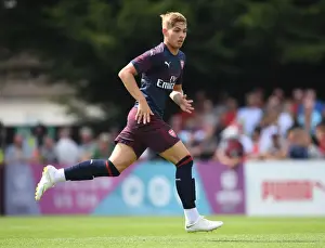 Borehamwood V Arsenal 2018-19 Prints: Emile Smith Rowe Shines: Arsenal's Pre-Season Triumph over Borehamwood