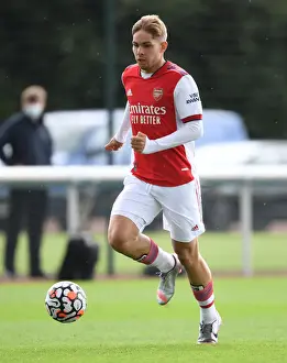 Arsenal V Watford (Pre Season) 2021-22 Prints: Emile Smith Rowe Shines in Arsenal's Pre-Season Victory over Watford