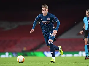 Emile Smith Rowe Shines: Arsenal's Standout Performance Against Rapid Wien in Empty Emirates, UEFA Europa League 2020-21
