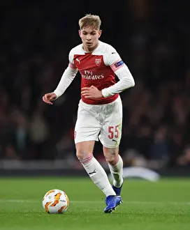 Arsenal V Sporting Clube De Portugal 2018-19 Prints: Emile Smith Rowe Shines: Arsenal's Standout Performance Against Sporting CP