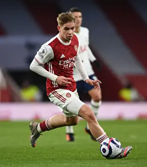 Emile Smith Rowe Shines: Arsenal's Standout Performance Against Tottenham at Empty Emirates, Premier League 2020-21