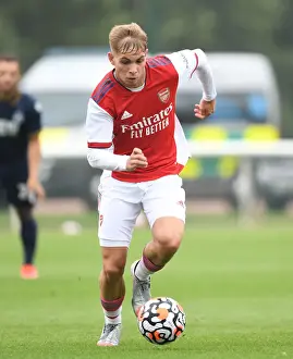 Arsenal V Millwall 2021-22 Prints: Emile Smith Rowe Shines: Arsenal's Standout Player in Pre-Season Victory Over Millwall
