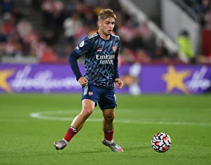 Brentford V Arsenal 2021-22 Prints: Emile Smith Rowe Shines: Brentford vs Arsenal