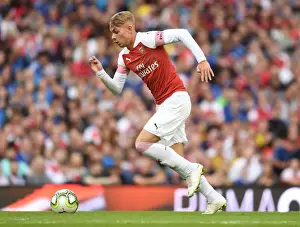 Arsenal V Chelsea Pre Season Friendly 2018-19 Prints: Emile Smith Rowe Stars in Arsenal's Pre-Season Victory Over Chelsea (2018-19)