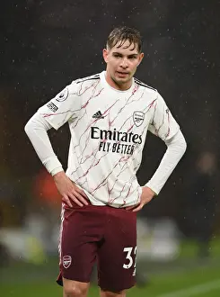 Wolverhampton Wanderers V Arsenal 2020-21 Prints: Emile Smith Rowe Stars: Arsenal's Young Gun Shines in Wolverhampton Wanderers Showdown