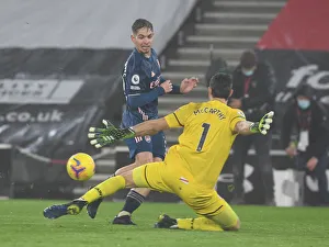 Southampton V Arsenal 2020-21 Prints: Emile Smith Rowe vs. Alex McCarthy: Battle at St
