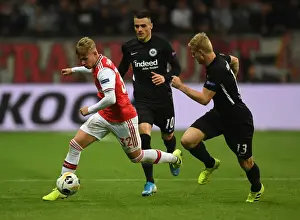 Emile Smith Rowe vs. Martin Hinteregger: Clash in the Europa League between Eintracht Frankfurt and Arsenal FC