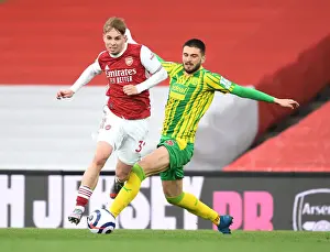 Emile Smith Rowe vs. Okay Yokuslu: A Battle in the Empty Emirates - Arsenal vs. West Bromwich Albion, Premier League 2020-21