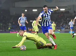 Emile Smith Rowe vs. Shane Duffy: Intense Battle in Brighton & Hove Albion vs. Arsenal Premier League Clash