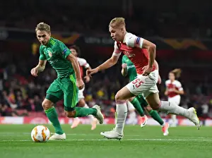 Emile Smith Rowe vs Vladyslav Kulach: Battle in Arsenal's Europa League Clash with Vorskla Poltava