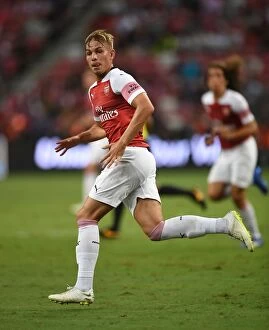 Arsenal v Atletico Madrid 2018-19 Collection: Emile Smith Rowe's Breakout Performance: Arsenal vs Atletico Madrid