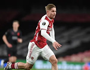 Emile Smith Rowe's Brilliant Performance at Empty Emirates: Arsenal's Europa League Quarterfinal vs Slavia Praha