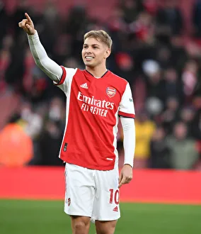 Emile Smith Rowe's Emotional Reaction: Arsenal vs. Brentford, Premier League 2021-22