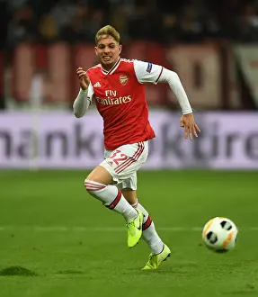 Eintracht Frankfurt V Arsenal 2019-20 Prints: Emile Smith Rowe's Standout Performance: Arsenal Triumphs over Eintracht Frankfurt in Europa League