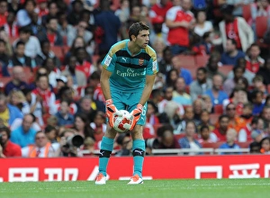 Arsenal V Olympique Lyonnais - Emirates Cup 2015/16 Prints: Emiliano Martinez: In Action for Arsenal Against Olympique Lyonnais, Emirates Cup 2015/16