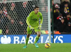 Emiliano Martinez: Arsenal Goalkeeper in Action at Stoke City (2014-15)
