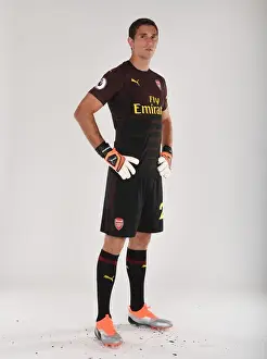 Emiliano Martinez at Arsenal's 2018/19 First Team Photo Call