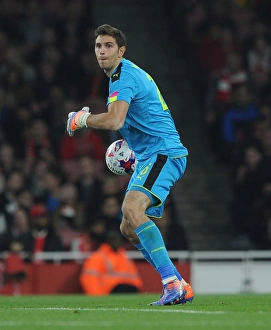 Arsenal V Reading EFL Cup 2016-17 Prints: Emiliano Martinez: Arsenal's EFL Cup Hero vs. Reading