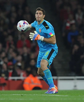 Arsenal V Reading EFL Cup 2016-17 Prints: Emiliano Martinez: Arsenal's EFL Cup Hero vs. Reading