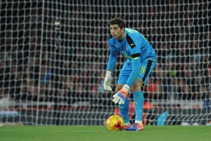 Arsenal V Southampton EFL Cup 2016-17 Prints: Emiliano Martinez: Arsenal's EFL Cup Hero vs. Southampton (November 2016)