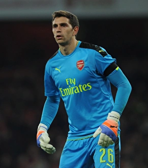 Arsenal V Southampton EFL Cup 2016-17 Prints: Emiliano Martinez: Arsenal's EFL Cup Hero vs. Southampton (2016-17)