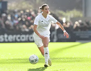 Emily Fox in Action: Arsenal Women vs. Watford Women FA Cup Fourth Round