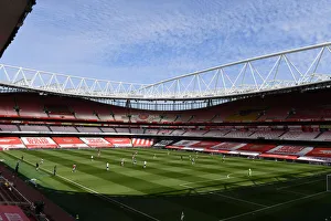 Empty Emirates: Arsenal vs Fulham (April 2021, Premier League) - Behind Closed Doors