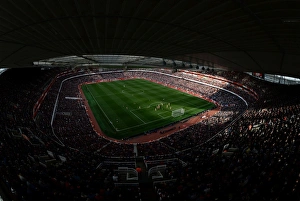 Arsenal V Manchester City 2016-17 Prints: Emirates Battle: Arsenal vs Manchester City, Premier League 2016-17