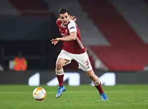 Empty Emirates: Dani Ceballos Leads Arsenal Against Olympiacos in COVID-19 Restricted UEFA Europa League Match