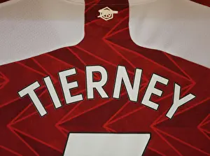 Empty Emirates: A Lone Shirt Hangs for Kieran Tierney - Arsenal vs Manchester City (Premier League 2021)