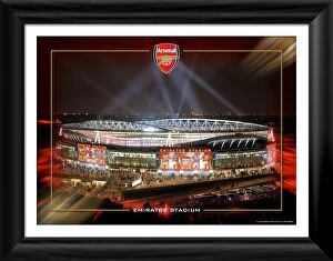 Images Dated 6th September 2013: Emirates at Night Framed Photographic Print