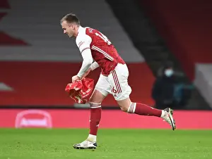 Empty Emirates: Rob Holding Clears the Field - Arsenal vs Manchester United (2020-21)