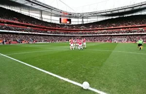 Arsenal v Newcastle United FC Cup 2007-8 Collection: Emirates Stadium