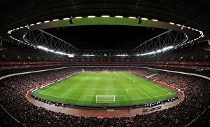Arsenal v Stoke City 2010-2011 Collection: Emirates Stadium. Arsenal 1: 0 Stoke City. Barclays Premier League. Emirates Stadium