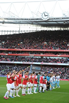 Arsenal V West Ham United 2010-11 Prints: Emirates Stadium. Arsenal 1: 0 West Ham United, Barclays Premier League