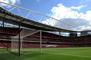 Images Dated 17th April 2016: Emirates Stadium. Arsenal 1: 1 Crystal Palace. Barclays Premier League. Emirates Stadium