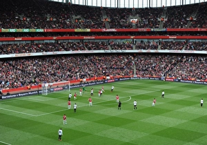 Arsenal V Manchester United 2012-13 Prints: Emirates Stadium. Arsenal 1: 1 Manchester United
