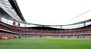 Arsenal V Aston Villa 2010-11 Prints: Emirates Stadium. Arsenal 1: 2 Aston Villa, Barclays Premier League, Emirates Stadium