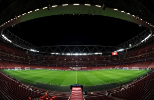 Arsenal V Montpellier 2012-13 Prints: Emirates Stadium. Arsenal 2: 0 Montpellier