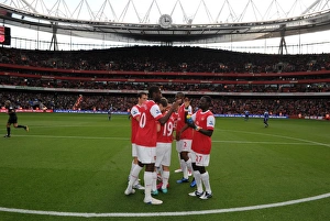 Emirates Stadium. Arsenal 2: 1 Birmingham City, Barclays Premier League