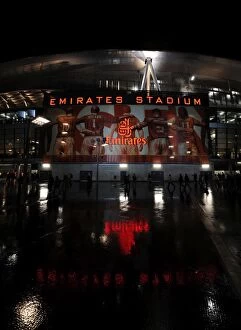 Images Dated 25th January 2011: Emirates Stadium. Arsenal 3: 0 Ipswich Town (3: 1 agg). Carling Cup Semi Final 2nd Leg