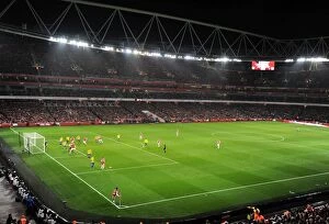 Images Dated 24th January 2014: Emirates Stadium. Arsenal 4: 0 Coventry City. FA Cup 4th Round. Emirates Stadium, 24 / 1 / 14