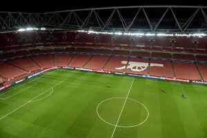 Images Dated 25th February 2015: Emirates Stadium: Arsenal v AS Monaco FC - UEFA Champions League Round of 16 (2015)