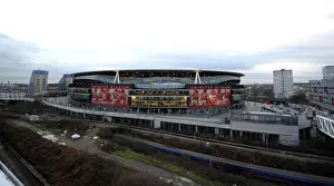 Arsenal V Monaco 2104/15 Prints: Emirates Stadium: Battlefield of Champions - Arsenal vs AS Monaco, UCL Showdown