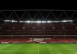 Emirates Stadium the home of Arsenal Football Club. Arsenal 2: 2 Liverpool. Barclays Premier League